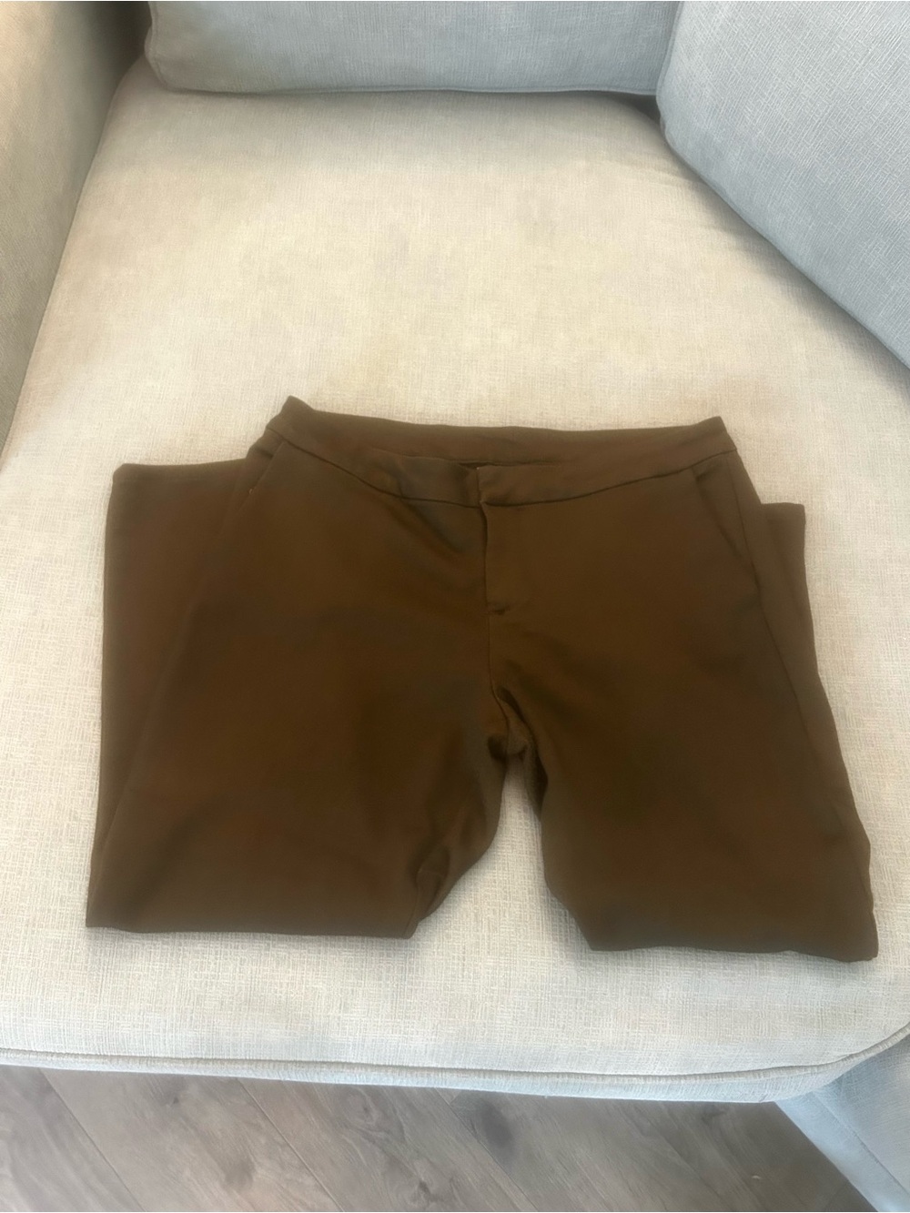 Kut from the Kloth Brown Pull-On Waist Pants